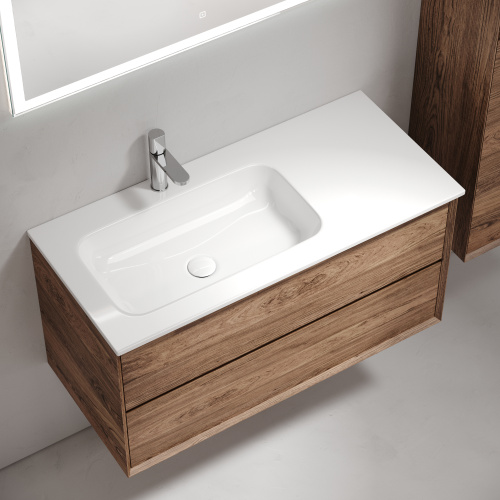 Тумба под раковину Sancos Marmi 2.0 MR2.0100LECH 99,5х44,5х52 настенная - фото 5